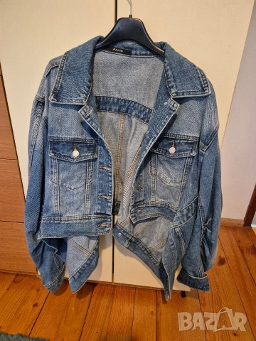 нестандартно дънково яке Радис, снимка 5 - Якета - 53285806