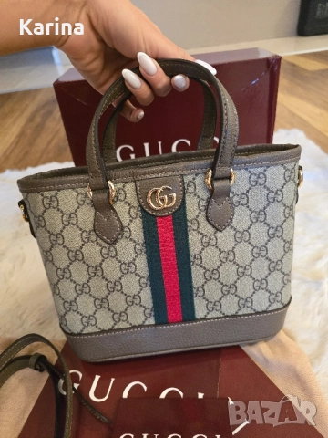 Налична чанта Gucci Ophidia Tote bag