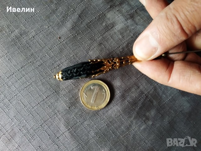 стара брошка тип игла, снимка 4 - Антикварни и старинни предмети - 27470439