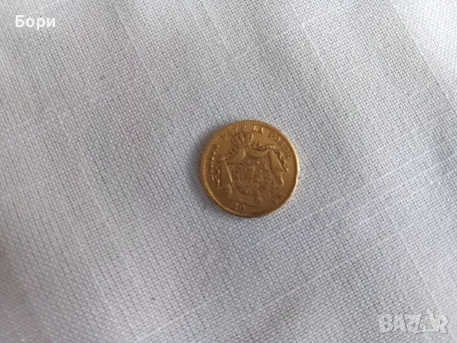 LEOPOLD II KINGDOM OF BELGIUM 22k/900, снимка 6 - Нумизматика и бонистика - 47610773
