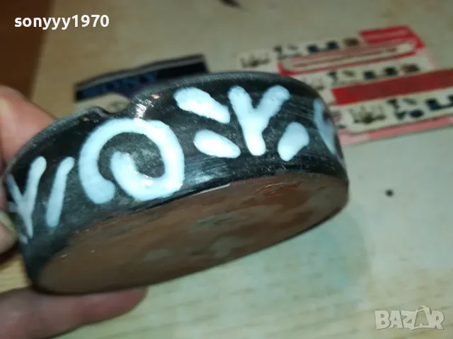 ПЕПЕЛНИК КЕРАМИКА 11Х3СМ 0202251921, снимка 9 - Антикварни и старинни предмети - 48934113