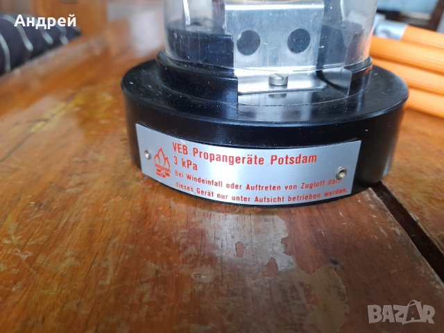 Стара туристическа газова лампа #2, снимка 4 - Антикварни и старинни предмети - 43008461