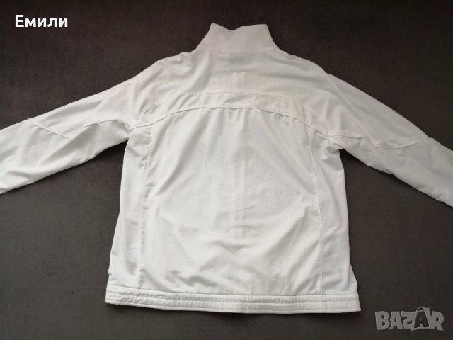 Nike оригинален дамски суичър с цип в бял цвят р-р XL, снимка 14 - Спортни екипи - 43091675