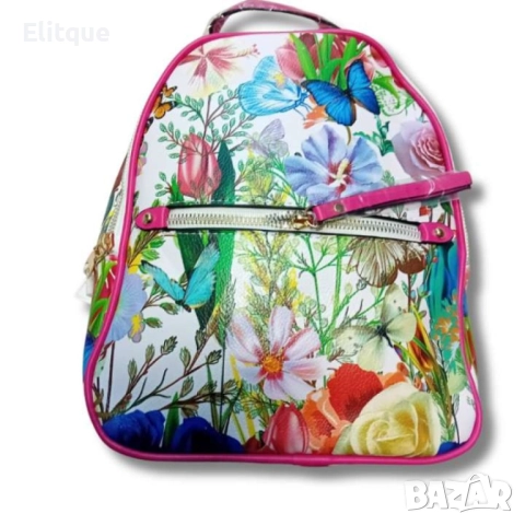 Интересна дамска чанта тип раница, снимка 8 - Раници - 52854001