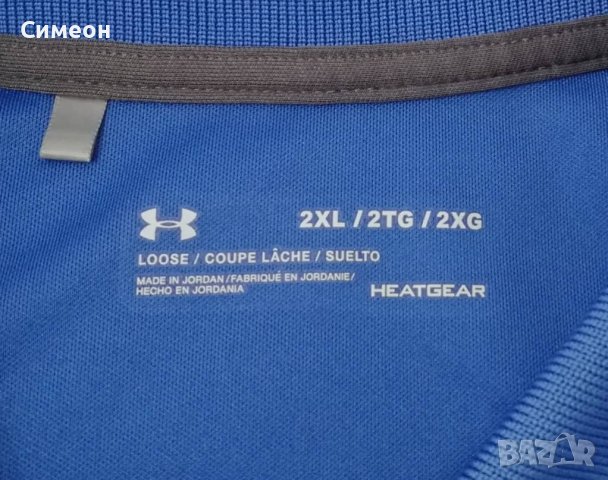 Under Armour UA оригинална тениска 2XL спортна фланелка, снимка 3 - Спортни дрехи, екипи - 37439317