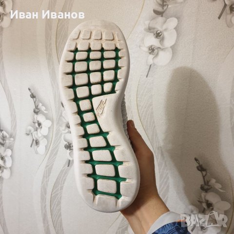маратонки  NIKE ROSHE TWO FLYKNIT "WOLF GREY" номер 44-44,5, снимка 16 - Маратонки - 40283132