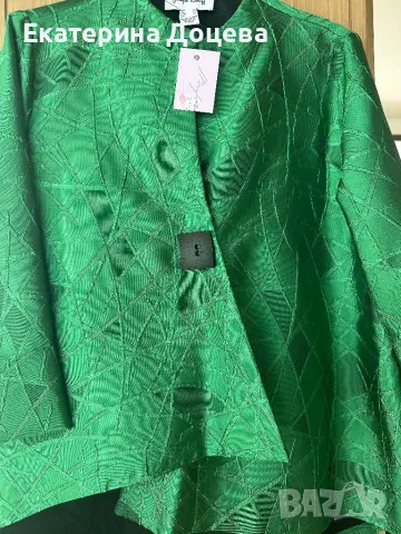 Зелено сако Joseph Ribkoff, снимка 3 - Сака - 49148054
