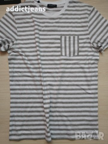 Мъжка тениска Selected размер L, снимка 2 - Тениски - 27965849