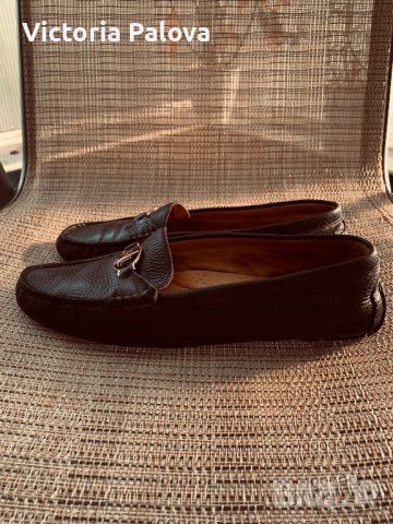 Маркови кожени мокасини-лоуфъри LAUREN RALPH LAUREN, снимка 7 - Дамски ежедневни обувки - 36981002