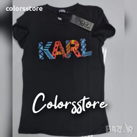 Дамска Черна тениска Karl Legerfeld- VL-801 