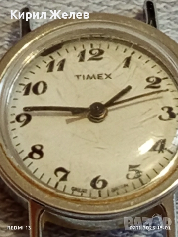Стар механичен часовник дамски TIMEX GREAT BRITAIN работи за КОЛЕКЦИЯ 51534, снимка 10 - Антикварни и старинни предмети - 52332802