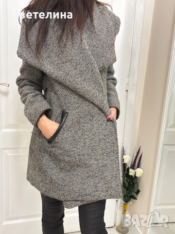 Елегантно палто вълна 