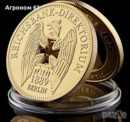 Монети - немски позлатени монети , снимка 12 - Нумизматика и бонистика - 36925844