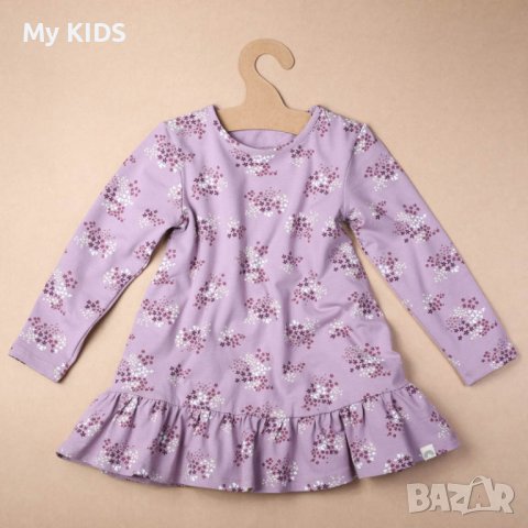 рокля / туника Lindex на цветчета 56 0-3 62 3-6 68 6-9 74 9-12 80 12-18 86 18-24 92 2-3 98 3-4 104