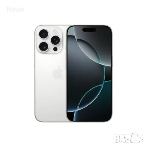 36м•iPhone 16 pro*ЛИЗИНГ от 83лв Black/White НЕРАЗПЕЧАТАН 16 про, снимка 3 - Apple iPhone - 48068491