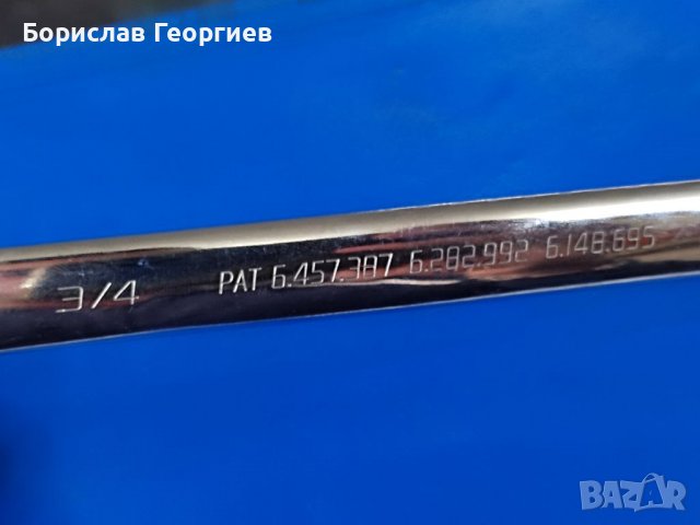 Комбинарин ключ husky pro 65424 3/4, снимка 5 - Ключове - 38996399