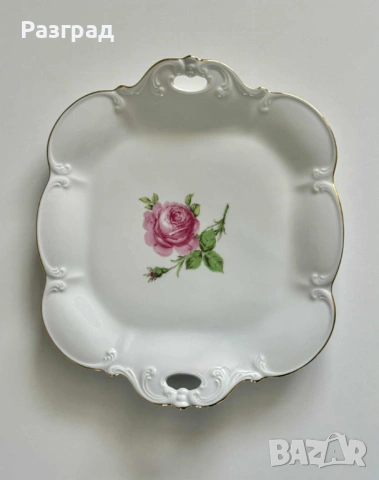 Винтидж плато / поднос Tirschenreuth Bavaria, снимка 2 - Прибори за хранене, готвене и сервиране - 53173239