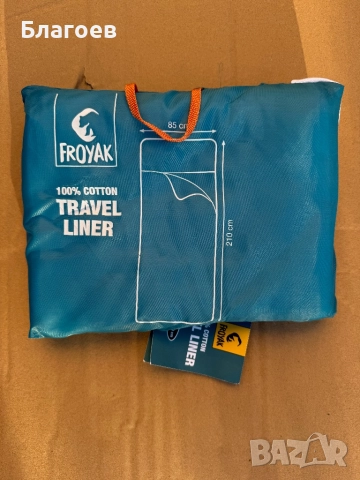 Нов чаршаф за спален чувал, къпминг, снимка 2 - Спално бельо - 52426435