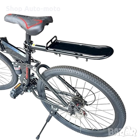 Алуминиев багажник за велосипед Automat – Лек и здрав, до 10 кг товароносимост, снимка 6 - Аксесоари за велосипеди - 51620792