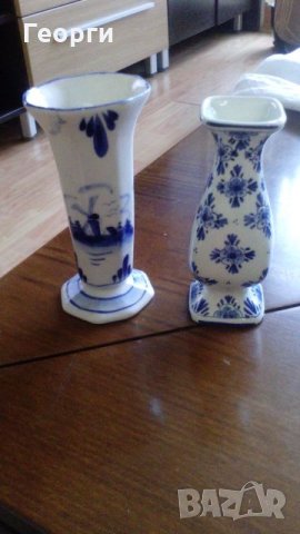 Вази порцелан Холандия, снимка 1