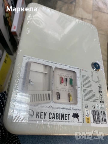 Метален шкаф за ключове / 25x18x7.5cm, снимка 5 - Други стоки за дома - 51962324