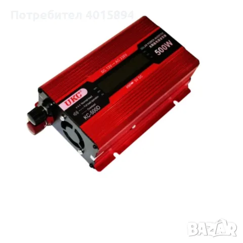 Инвертор с LCD дисплей , снимка 2 - Аксесоари и консумативи - 48457345