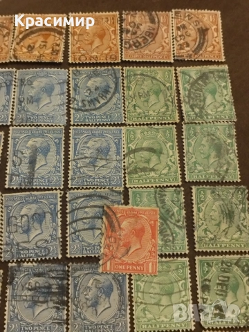 British Stamp - King George 5 .80 Броя !, снимка 4 - Филателия - 52425819