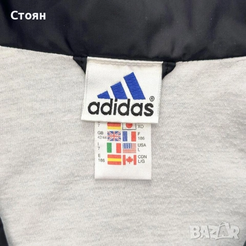 Vintage Adidas Track Top Яке / Горнище с Цип, снимка 3 - Спортни дрехи, екипи - 50809678