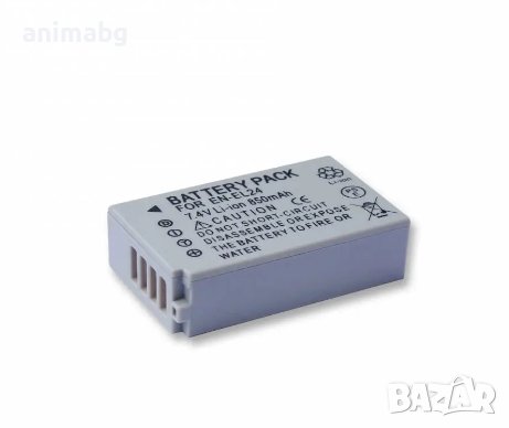ANIMABG Батерия модел EN-EL24, снимка 4 - Батерии, зарядни - 43972128