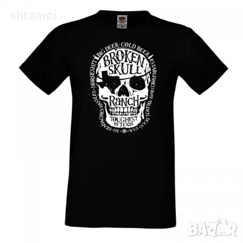 Мъжка тениска Broken Skull Ranch 1, снимка 2 - Тениски - 32905276