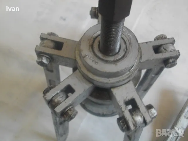 NEXUS СКОБА ЗА ВАДЕНЕ ЧЕРУПКИ ЛАГЕРИ ПЕТРАМЕННА Старо качество масивна с 5 резервни рамена, снимка 5 - Други инструменти - 47876180