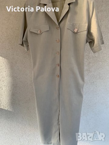 Рокля-тренч MARKWALD VINTAGE, снимка 12 - Рокли - 32480510