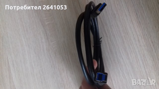 Кабели USB 3.0 Cable - Type Plug A to Type B Plug Adapter Cord - (1.8 Meters), снимка 3 - Кабели и адаптери - 28566207