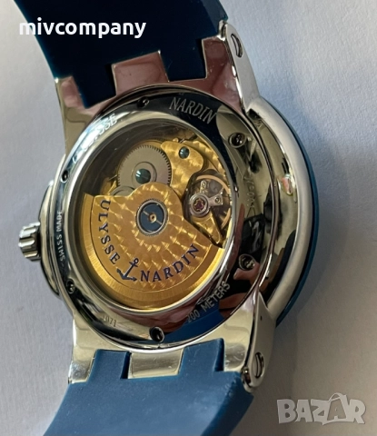 Механичен часовник Ulysse Nardin Dual Time, снимка 7 - Мъжки - 52155981