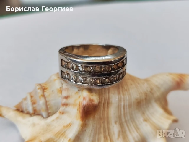 Сребърен пръстен 925, снимка 3 - Пръстени - 51337378