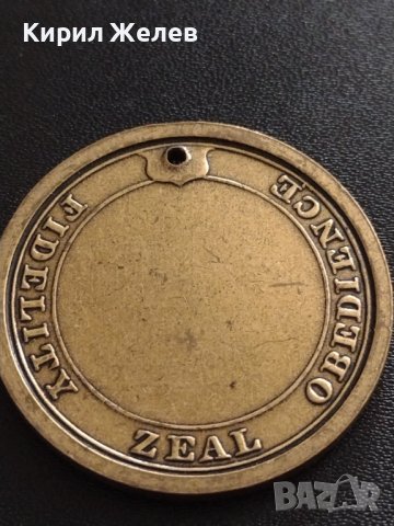 БРОНЗОВ ПЛАКЕТ MARINE CORPS UNITED STATES МНОГО КРАСИВ ЗА КОЛЕКЦИОНЕРИ 37870, снимка 6 - Антикварни и старинни предмети - 40489739