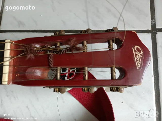 Китара класическа Otwin parlor guitar 1950-55, Otwin 🎸, китара 🎸 резонансова  , снимка 18 - Китари - 49872326
