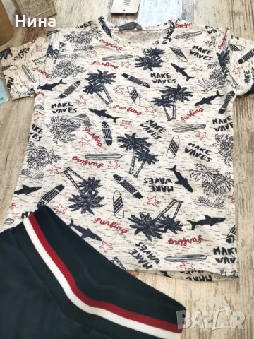 Тениска MACAWI 🌊🦈, снимка 2 - Детски тениски и потници - 33506222