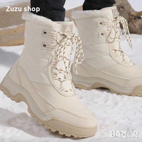 Дамски зимни обувки, за сняг и против хлъзгане, снимка 4 - Дамски ботуши - 53057580