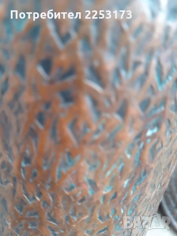 Медна ваза кована, снимка 4 - Декорация за дома - 33068164