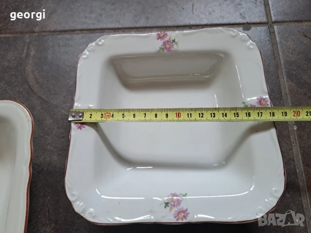 3 купи стар български порцелан 26/1, снимка 11 - Антикварни и старинни предмети - 50493619