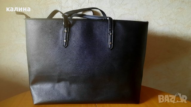 Голяма черна чанта, снимка 2 - Чанти - 38965357