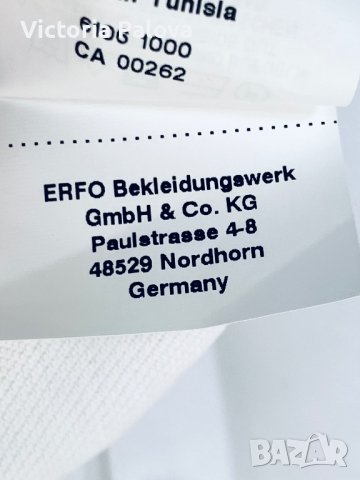 Красива бяла блуза/тениска ERFO BE YOURSELF Германия , снимка 11 - Тениски - 40636188