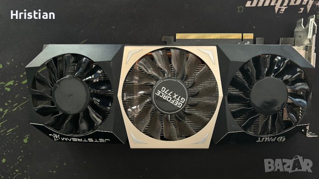 NVIDIA GTX 770 palit jet stream2 ,4GB, снимка 1