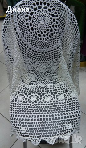 Красиви покривки и салфетки-ръчна бродерия,ръчно плетиво, снимка 17 - Покривки за маси - 28784117