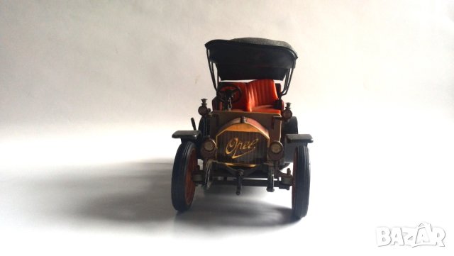 Schuco ретро модели автомобили Opel Doctor's car 1909 Tin Blade/ламаринен метал, снимка 3 - Колекции - 43699039