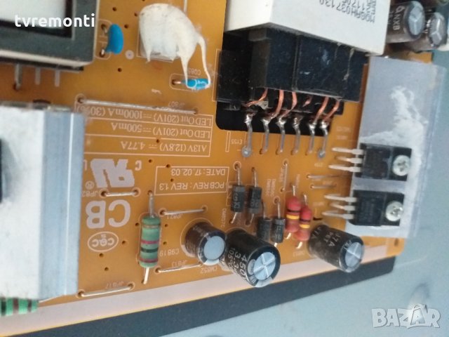 Платка POWER SUPPLY BN44-00806A L40S6_FDY rev.1.3, снимка 2 - Части и Платки - 26747114