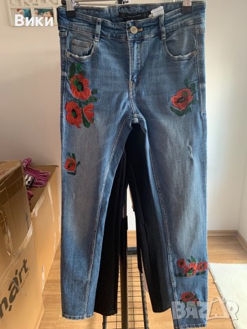 Дънки Зара Zara , снимка 4 - Дънки - 39641274