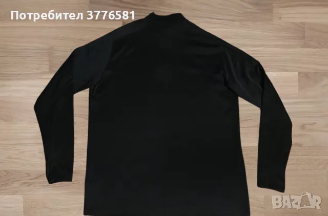 Блуза горнище Nike full Black football, снимка 2 - Футбол - 49767473