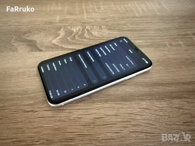 ❗️🔝 iPhone 11 ••64GB•• //iOS 26.1// „White“ ❗️🔝, снимка 4 - Apple iPhone - 52988097